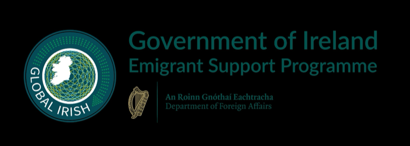 Government of Ireland Emigrant Support Programme logo